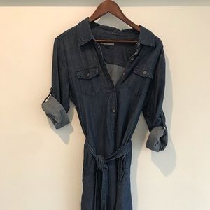 Banana Republic denim shirt dress
